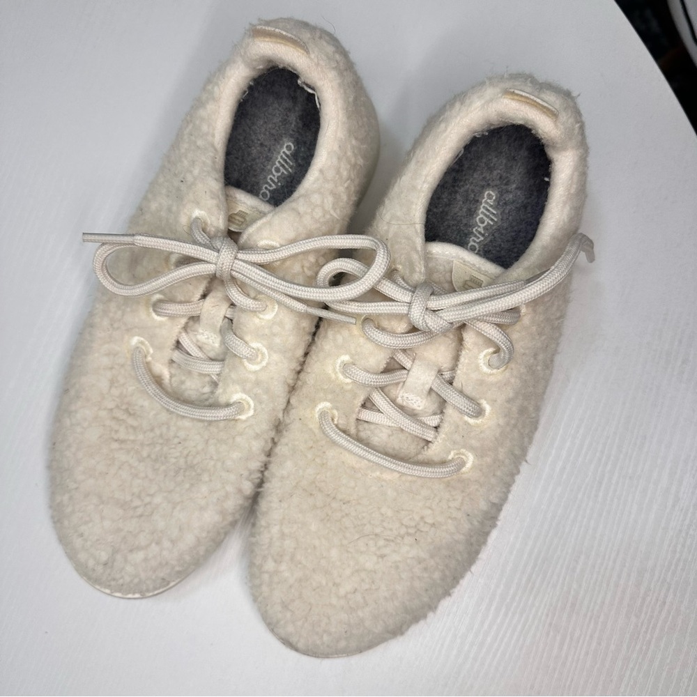 Allbirds Cream Merino Wool Sneakers